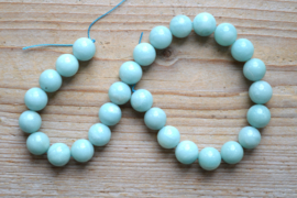 Amazoniet ronde kralen ca. 14 mm A klasse