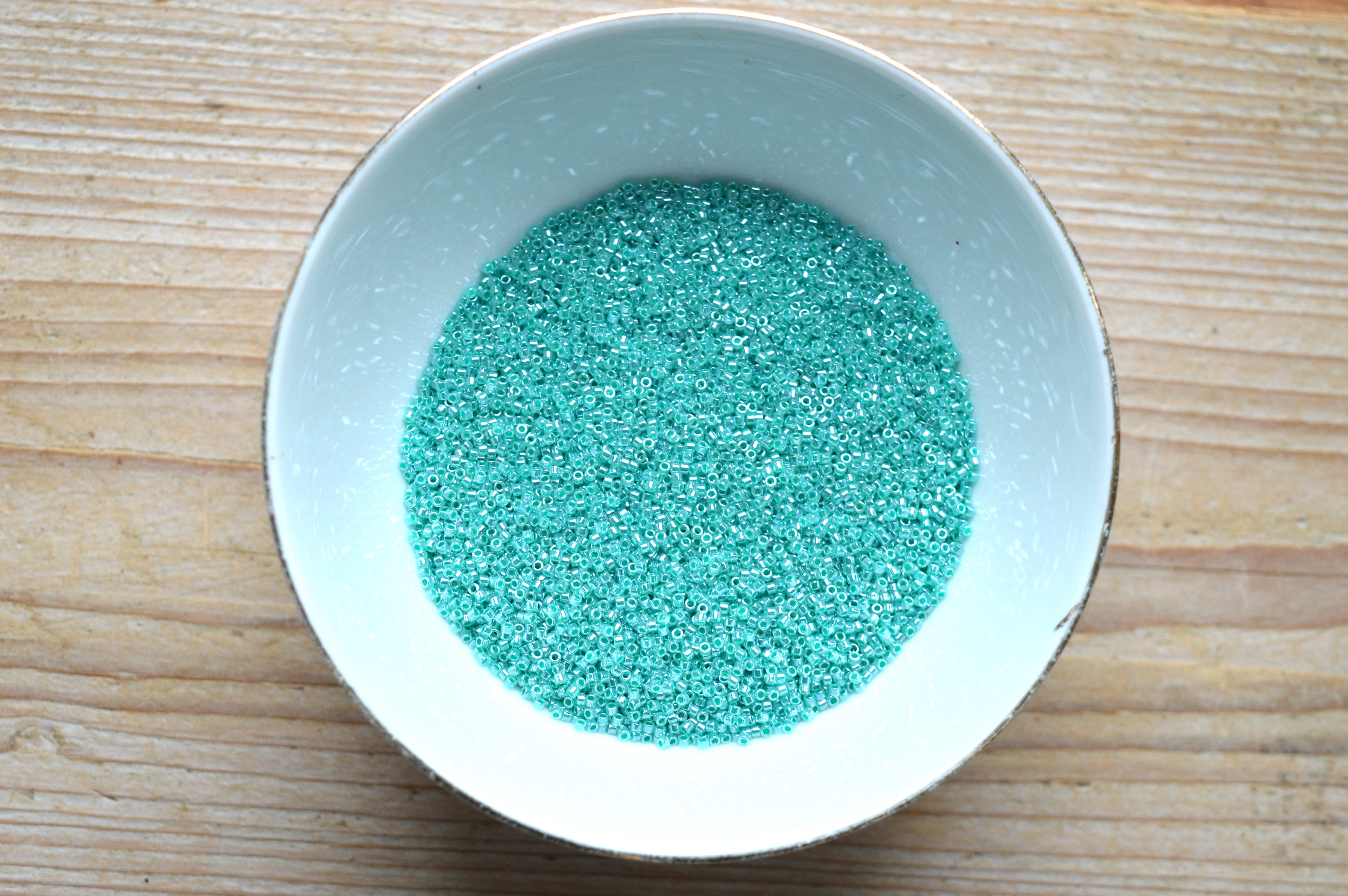Miyuki Delica’s 11-238 Ceylon Aqua Green (per 5 gram)