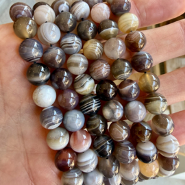 Botswana Achat runde Perlen 10 mm A klasse