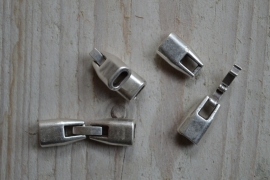 Metalen Clipverschluss ca. 8 x 32 mm pro stück
