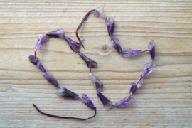 Amethist bloemen Calla ca. 10 x 22 mm