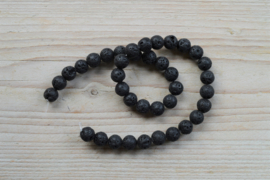 Lavastein runde Perlen ca. 10 mm