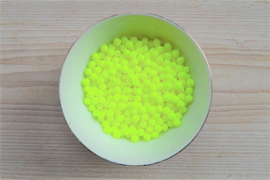 FP6-155 Facet 6 mm Neon Yellow per 25 stuks