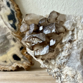 Elestiaal Rookkwarts cluster
