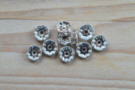 Rhinestone Perlen ca. 10 mm pro 10 stück