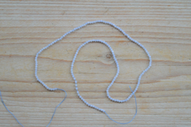 Chalcedon facettierte runde Perlen ca. 2 mm A klasse (seedbeads)