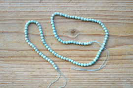 Larimar ronde kralen ca. 4 mm A klasse