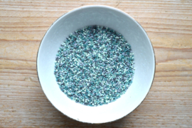 Miyuki Delica’s 11 Mix Grey Green (per 5 gram)
