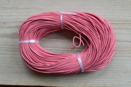 Rundleer 1.5mm Roze per meter