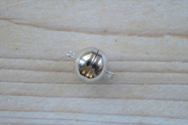 Magneetsluiting Sterling zilver diameter ca. 14 mm
