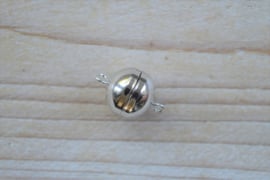Magneetsluiting Sterling zilver diameter ca. 14 mm