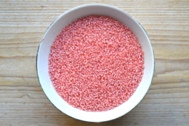Miyuki 11-642 Silverlined Albaster Dyed Salmon (per 10 gram)