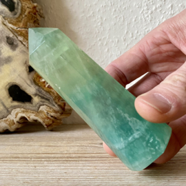 Groene Fluoriet gepolijste toren