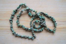 Streng Edelsteen Splitkralen Afrikaans turquoise