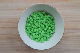 CM-33 Tiles 6 mm Opaque Olivine pro 25 stück