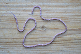 Lepidoliet gefacetteerde ronde kralen ca. 3 mm A klasse (seedbeads)