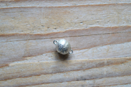 Sterling zilver magneetsluiting F ca. 10 mm