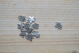 Metalen Zwischenteil Schmetterling ca. 11 x 14 mm pro Stuck