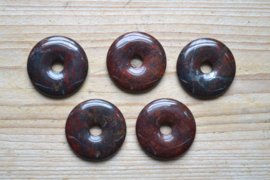 Donut Brecci Jaspis ca. 40 mm per stuk