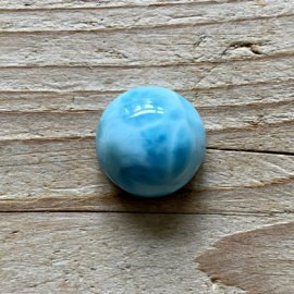 Larimar cabochon ca. 18 mm
