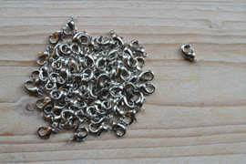 Metalen Karabinerverschluss ca. 7 x 12 mm pro 5 Stuck