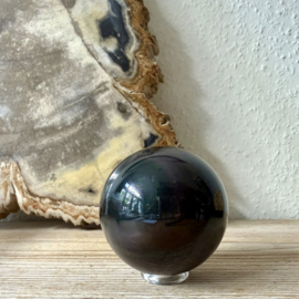 Regenboog Obsidiaan bol