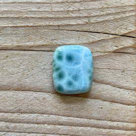 Larimar cabochon ca. 20 x 25 mm