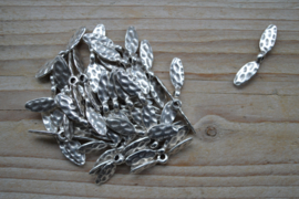 Metalen engelvleugels ca. 7 x 31 mm per 3 stuks