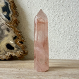 Hematoïde kwarts/Red Healer gepolijste toren
