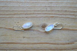 Sterling zilver Oorbellen met Maansteen