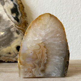 Agaat waxinelicht houder