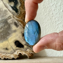 Labradoriet cabochon ca. 21 x 32 mm
