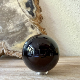 Zwarte Obsidiaan bol