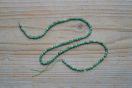 Smaragd gefacetteerde ronde kralen ca. 3 mm (seedbeads)