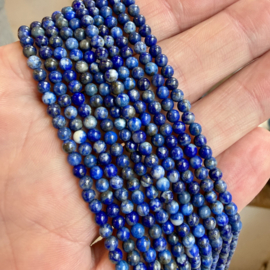 Lapis Lazuli ronde kralen ca. 3 mm (seedbeads)