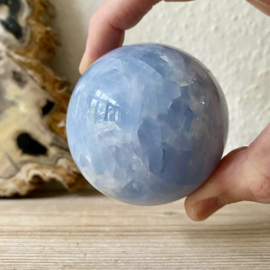 Blauwe Calciet bol