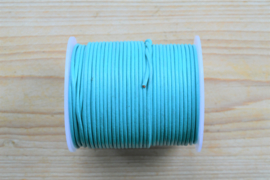 Rundleer 2 mm Turquoise per meter