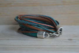 DIY Pakket Armband XL H Turquoise