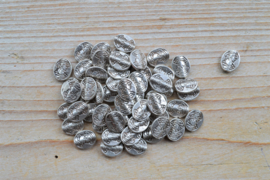 Metal Perlen ca.  9 X 12 mm pro 10 stück