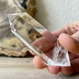 Bergkristal gepolijste dubbeleinder