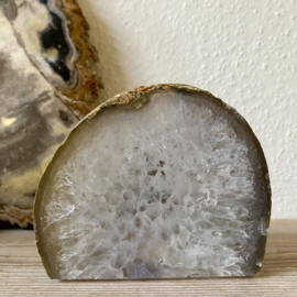 Agaat waxinelicht houder