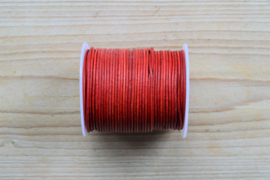 Rindleder 1,5 mm Vintage Rot pro meter