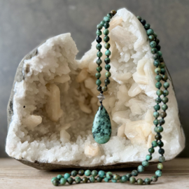 Afrikaans Turquoise Mala