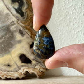 Pietersiet cabochon ca. 17 x 28 mm