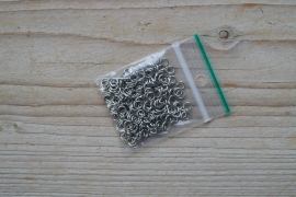 Metalen ringetjes open 5 mm