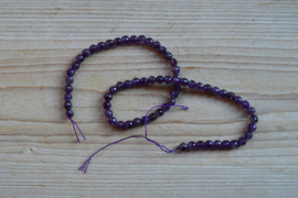 Amethyst facettierte runde Perlen 6 mm AB klasse