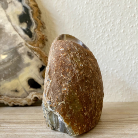 Agaat waxinelicht houder