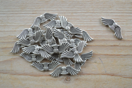 Metalen engelvleugels ca. 10 x 30 mm per 3 stuks