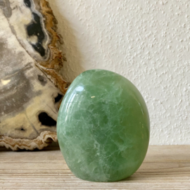 Groene Fluoriet gepolijste sculptuur