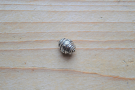 Perle Sterling Silber ca. 9 x 11 mm